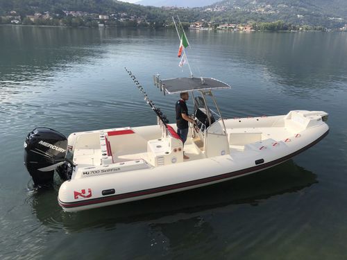 Gommone fuoribordo - NJ 700 XL - Nuova Jolly - semirigido / con console centrale / open