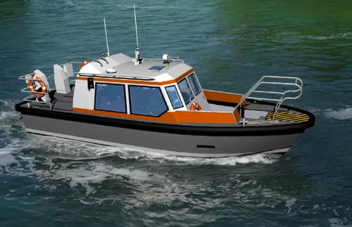 Barca professionale barca per trasporto equipaggio - SURFER 100 - Chantiers Allais - entrobordo / in alluminio