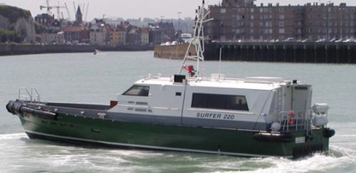 Barca professionale barca per trasporto equipaggio - SURFER 220 - Chantiers Allais - entrobordo a idrogetto / in alluminio