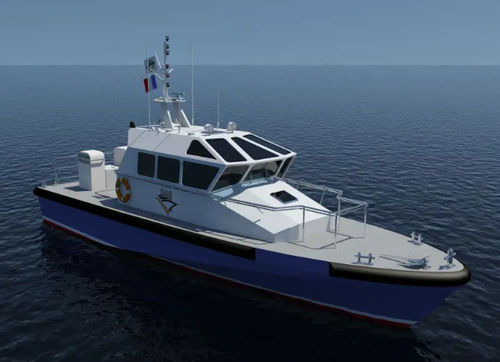 Barca professionale imbarcazione di servizio - PILOTINE 150 - Chantiers Allais - pilotina / entrobordo a idrogetto / in alluminio