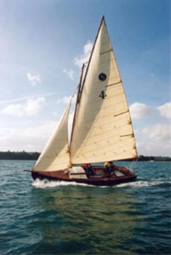 Barca a vela tradizionale - STIR VEN - Grand Largue - daysailer / con bompresso / houari