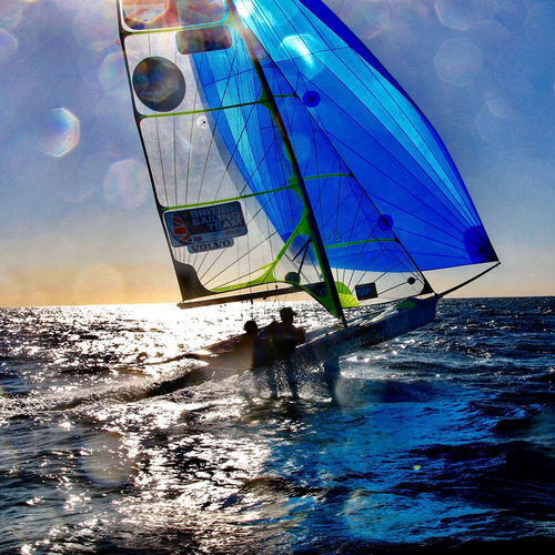 Deriva per due persone - 49ER - Ovington - skiff / da regata / con trapezio doppio