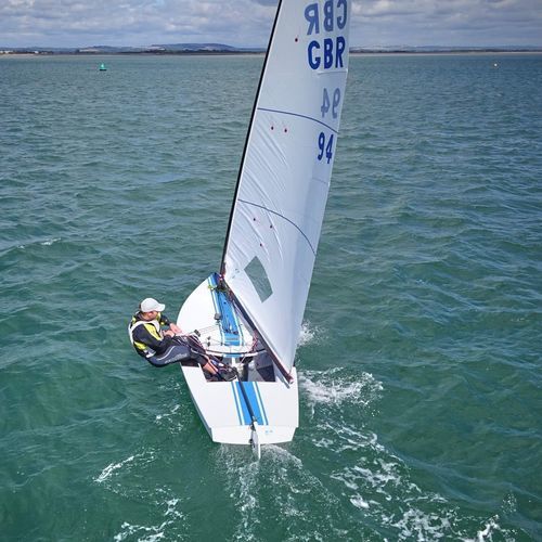 Deriva singola - OK - Ovington - da regata / cat boat
