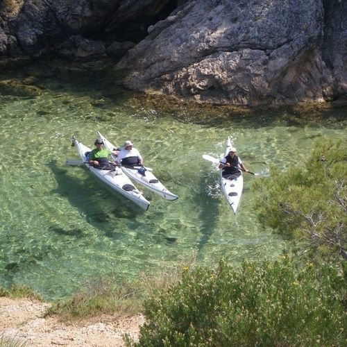 Kayak da escursione sportiva - KITIWEC - Plasmor - da mare / per adulto / monoposto