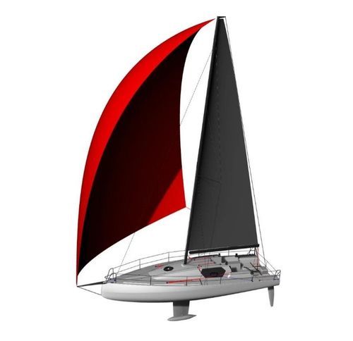 Barca a vela da crociera rapida - 33 - POGO STRUCTURES - da regata / a chiglia retrattile / con bompresso