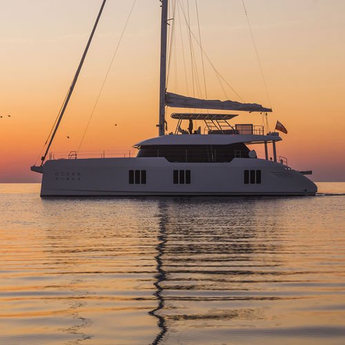 Sailing-yacht catamarano - Sunreef 70 - Sunreef Yachts - da crociera / con 6 cabine / con fly