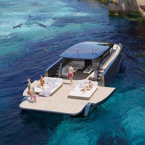 Motor-yacht catamarano - Ultima 55 - Sunreef Yachts - da crociera / con cabina di pilotaggio / open