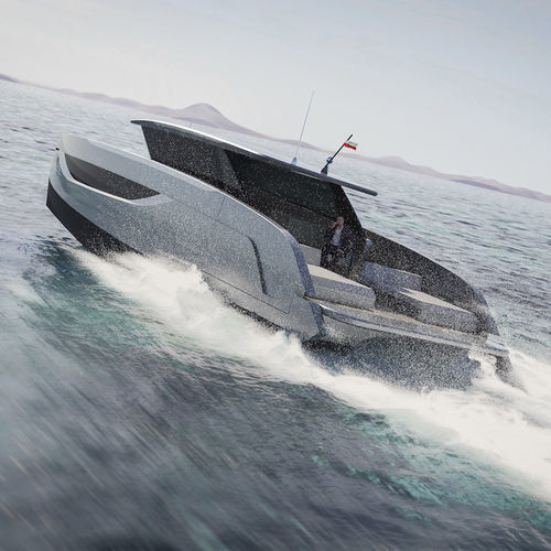 Cabinato entrobordo - Ultima 44 - Sunreef Yachts - ibrido / hard-top / da crociera rapida