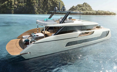 Motor-yacht ad alta prestazione - Ultima 77 - Sunreef Yachts - con fly / ibrido / con 3 cabine