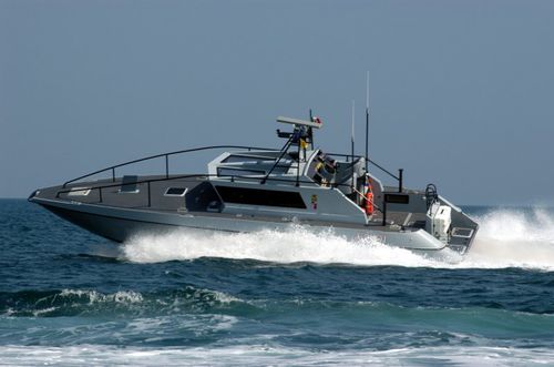 Barca professionale patrol boat - V2000 - Rodriquez - entrobordo a idrogetto