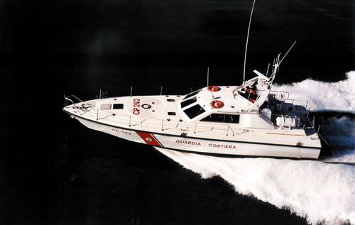 Barca professionale patrol boat - V5000 - Rodriquez - entrobordo a idrogetto