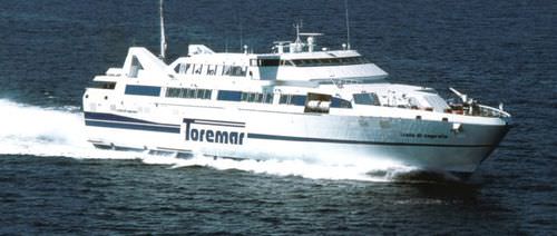 Traghetto per auto ad alta velocità - AQUASTRADA TMV 70 - Rodriquez