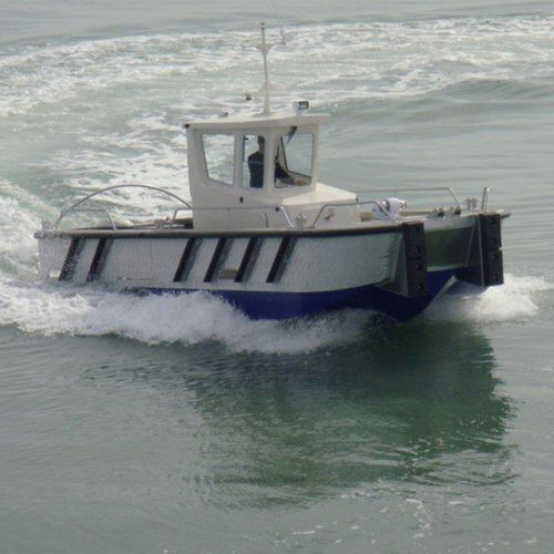Barca professionale patrol boat - Castor 8.0 - Chantier Naval Delavergne - fuoribordo / in alluminio / con scafo rigido