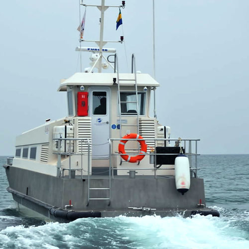 Barca professionale barca per trasporto passeggeri - NICOLE - Chantier Naval Delavergne - barca per trasporto equipaggio / entrobordo / in alluminio