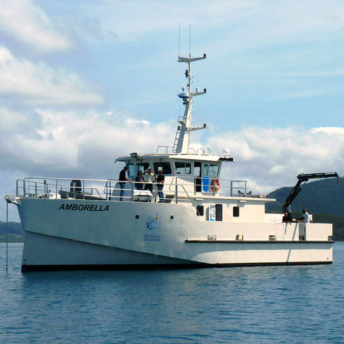 Barca professionale barca da pesca polivalente - AMBORELLA - Chantier Naval Delavergne - barca di trasporto logistico / entrobordo / in alluminio