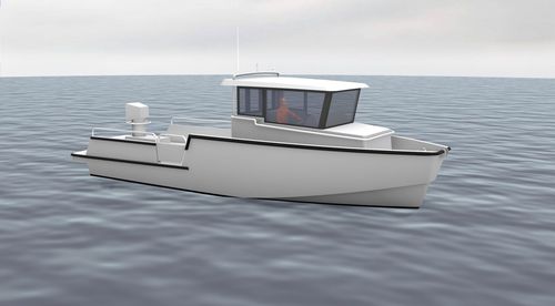 Barca professionale patrol boat - EXOCET 10 - Chantier Naval Delavergne - barca di salvataggio / barca di supporto per immersioni / imbarcazione di servizio portuale