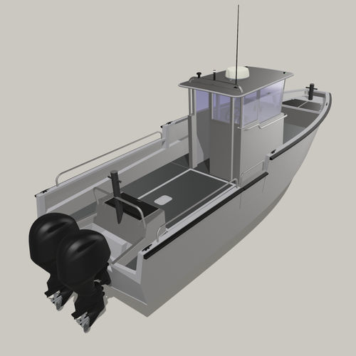 Barca professionale patrol boat - EXOCET 8.50 - Chantier Naval Delavergne - barca di salvataggio / barca di supporto per immersioni / imbarcazione di servizio portuale