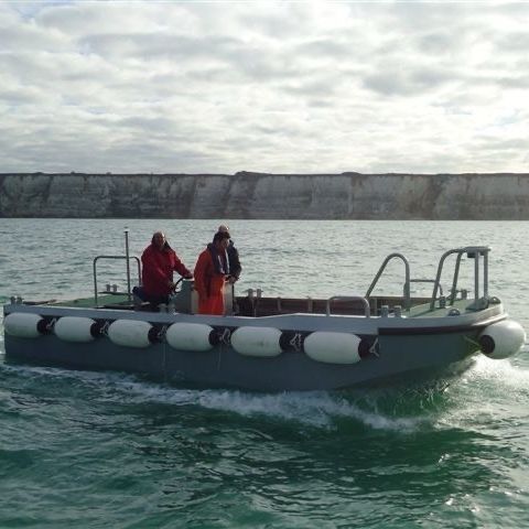 Barca professionale nave oceanografica - Castor 7.5 - Chantier Naval Delavergne - entrobordo