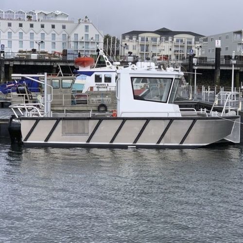 Barca professionale nave oceanografica - Castor 7.0 - Chantier Naval Delavergne - fuoribordo