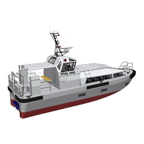 Barca professionale barca da lavoro - VITAL 1500 - Chantier Naval Delavergne - barca per trasporto passeggeri / entrobordo