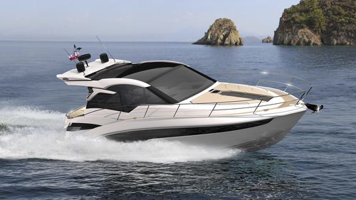 Cabinato entrobordo - 425 HTS - Galeon - bimotore / hard-top / con cockpit chiuso