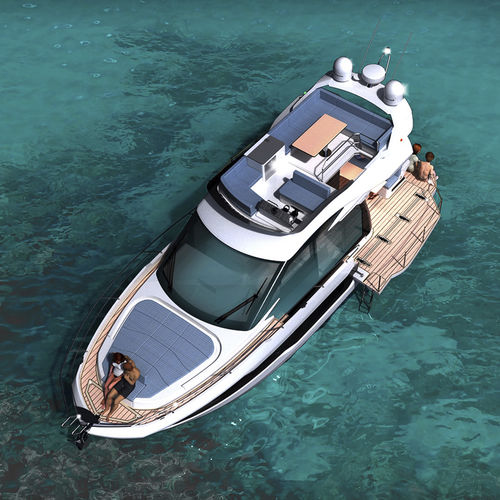 Cabinato entrobordo - 400 FLY - Galeon - bimotore / hard-top / con fly