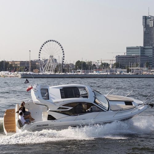 Cabinato entrobordo - 310 HTC - Galeon - con motore diesel / bimotore / hard-top