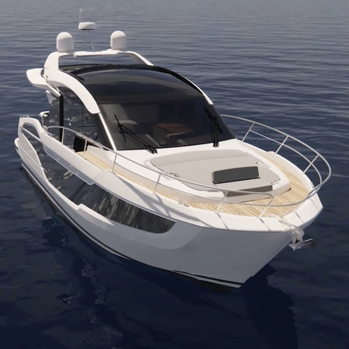 Cabinato entrobordo - 450 HTC - Galeon - bimotore / hard-top / max. 14 persone