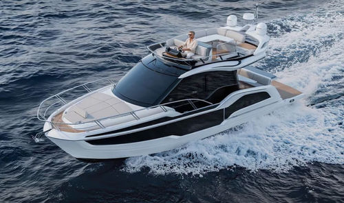 Cabinato entrobordo - 420 FLY - Galeon - bimotore / con fly / max. 12 persone