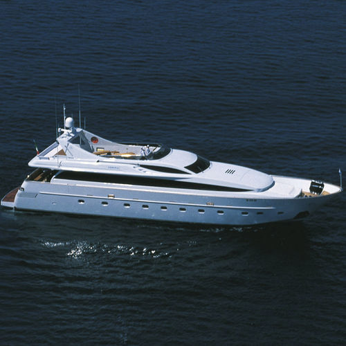 Super-yacht da crociera - M/Y SE AL MAR CALA LA LUNA - Admiral yachts - con fly / in alluminio