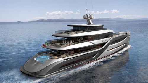 Mega-yacht da crociera - E Motion 55 - Admiral yachts - raised pilothouse / con 4 cabine / con 6 cabine