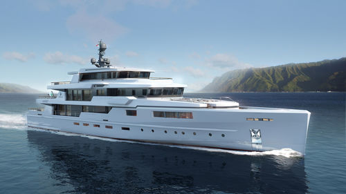 Mega-yacht da crociera - IMPERO 60 - Admiral yachts - raised pilothouse / con 6 cabine / con 7 cabine