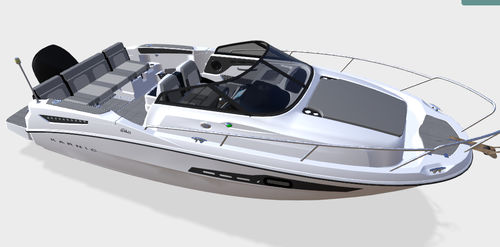Walkaround fuoribordo - SL640 - Karnic - open / con dual console / max. 7 persone