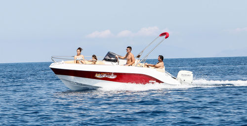 Barca open fuoribordo - Eden 18 - Cantiere Nautico Marinello - con console laterale / max. 7 persone / con prendisole