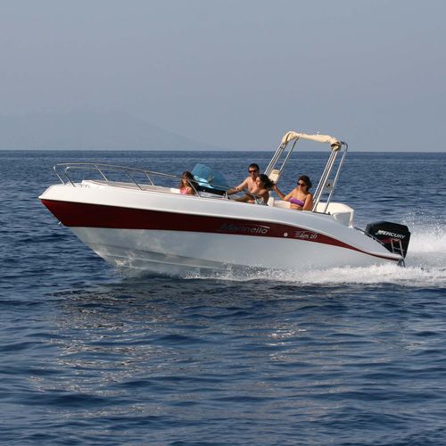 Barca open fuoribordo - Eden 20  - Cantiere Nautico Marinello - con console laterale / max. 7 persone / con prendisole