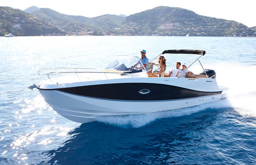 Cabin-cruiser fuoribordo - Activ 755 Cruiser - Quicksilver Boats - open / da crociera / max. 8 persone