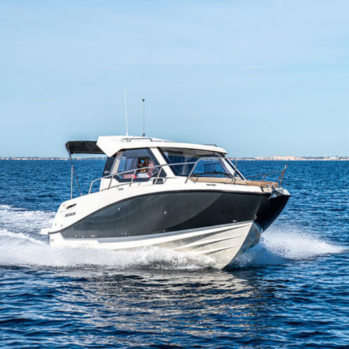 Cabin-cruiser fuoribordo - Activ 705 Weekend - Quicksilver Boats - hard-top / max. 8 persone / con 1 cabina
