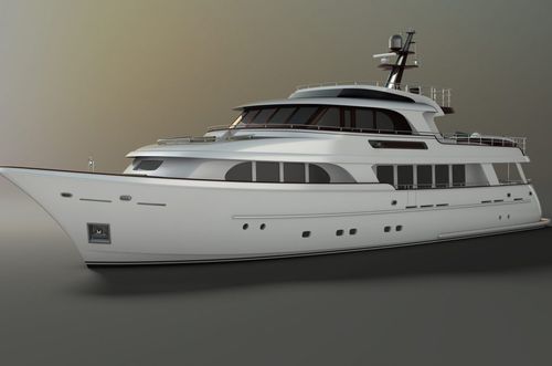 Super-yacht da crociera - Selene 128 - Selene - per spedizione / explorer / raised pilothouse
