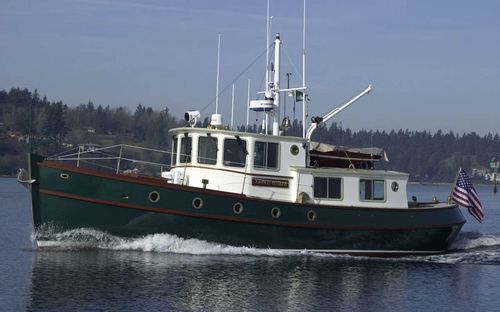 Trawler entrobordo - Sockeye 42 - Devlin - diesel / con scafo dislocante / con cabina di pilotaggio