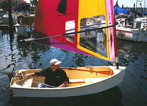 Deriva singola - Guppy 9 - Devlin - skiff / da turismo / cat boat