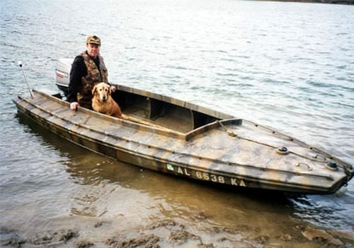Jon boat fuoribordo - Scaup 16 - Devlin - open / da caccia / da pesca sportiva