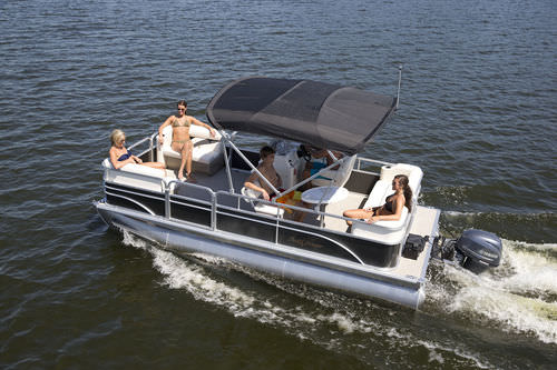 Pontoon boat fuoribordo - 818 - Sunchaser Corp - max. 8 persone