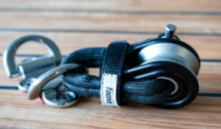 Bozzello singolo - LB 2-to-1 - Facnor - apribile / con anello Dyneema® / per barca a vela