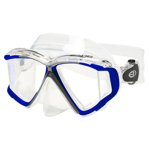 Maschera di immersione doppio vetro - QUAD C - Bare Divewear