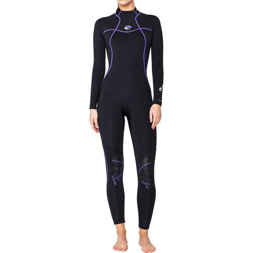 Muta neoprene per sport nautici - NIXIE - Bare Divewear - a maniche lunghe / monopezzo / 2 mm