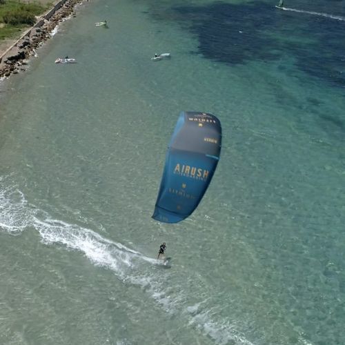 Ala da kitesurf ibrida - LITHIUM - Airush - delta / da freeride / allround