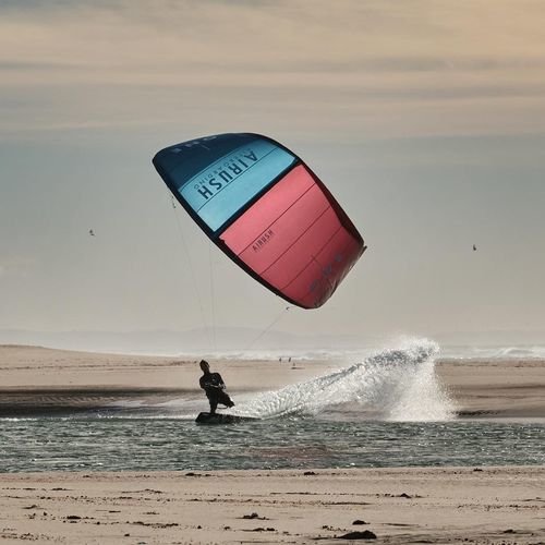 Ala da kitesurf ibrida - ONE - Airush - delta / rapida