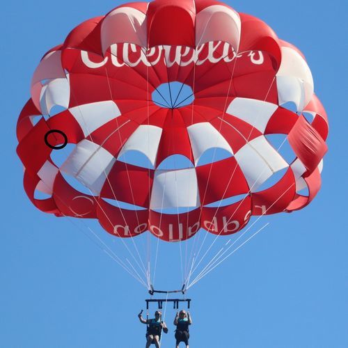 Paracadute ascensionale su misura - CYCLONE X 41 "High wind" - WATERBIRD PARAKITES - per vento forte / 1-4 passeggeri