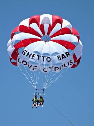 Paracadute ascensionale su misura - CYCLONE XX 33 "High wind" - WATERBIRD PARAKITES - per vento forte / 1-3 passeggeri