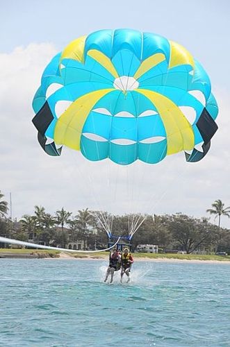 Paracadute ascensionale su misura - CYCLONE X 35 "High wind" - WATERBIRD PARAKITES - per vento forte / 1-3 passeggeri